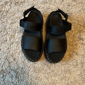 Dr. Marten’s Women Voss Leather Strap Platform Sandals